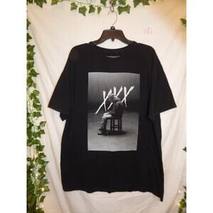 XXXTENTACION Black T Shirt Short Sleeves Size XL Men's